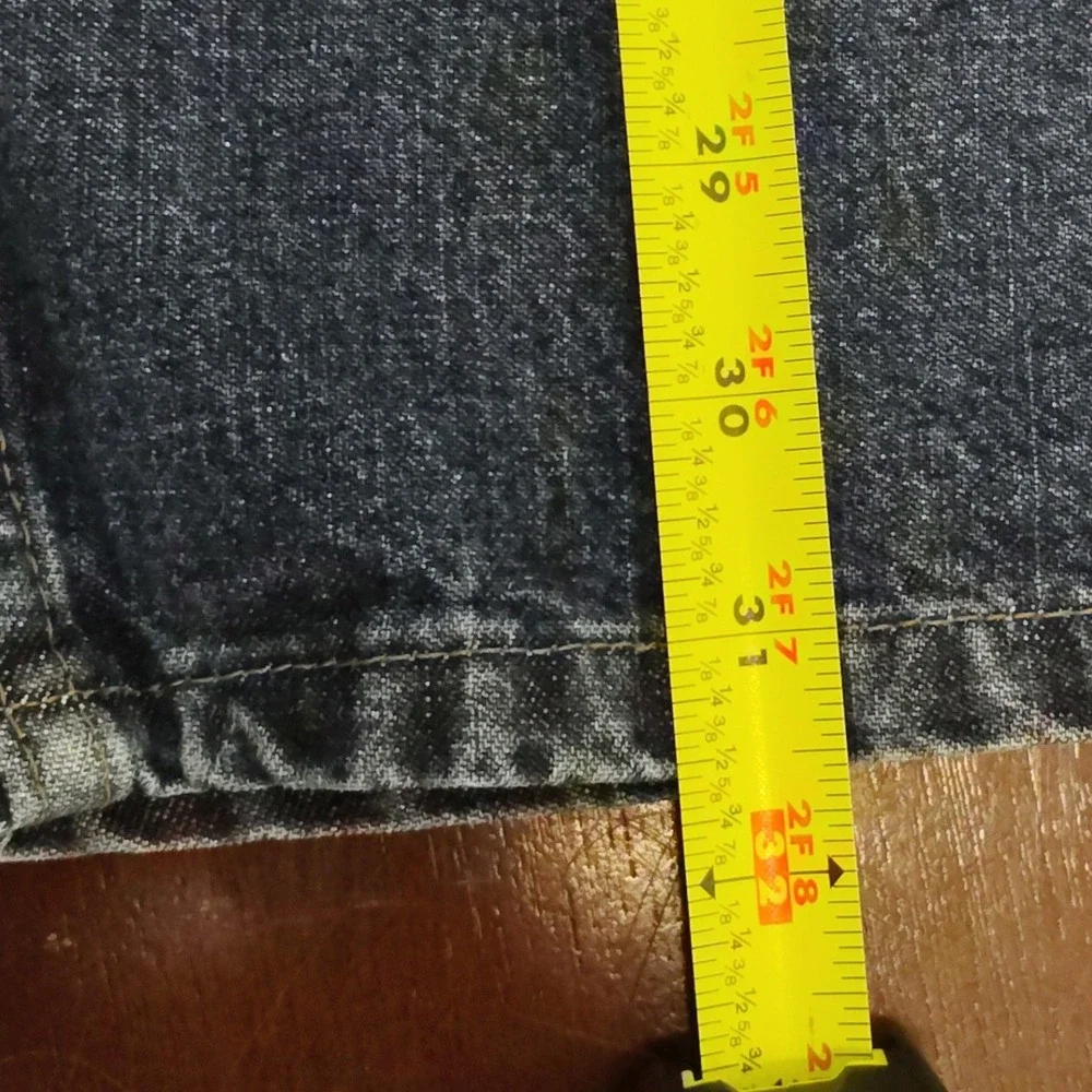 Lee Womens Vintage Y2K High‎ Rise Capri Jeans Medium Wash Blue Size 12M